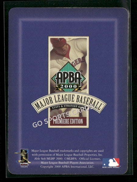 2000 APBA MLB Premiere Edition Robin Ventura