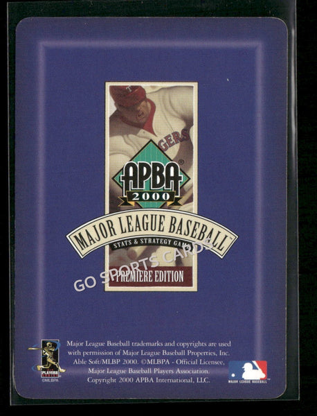 2000 APBA MLB Premiere Edition Masato Yoshii