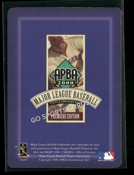 2000 APBA MLB Premiere Edition Jeff Kent
