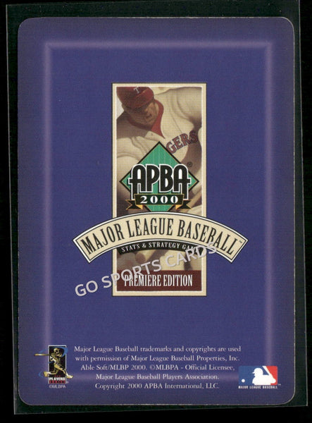 2000 APBA MLB Premiere Edition Bill Mueller