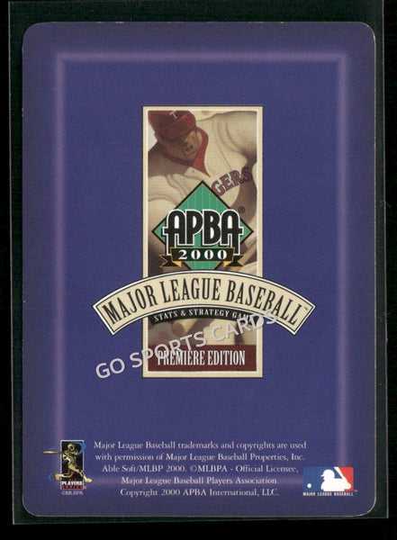 2000 APBA MLB Premiere Edition Rob Nen