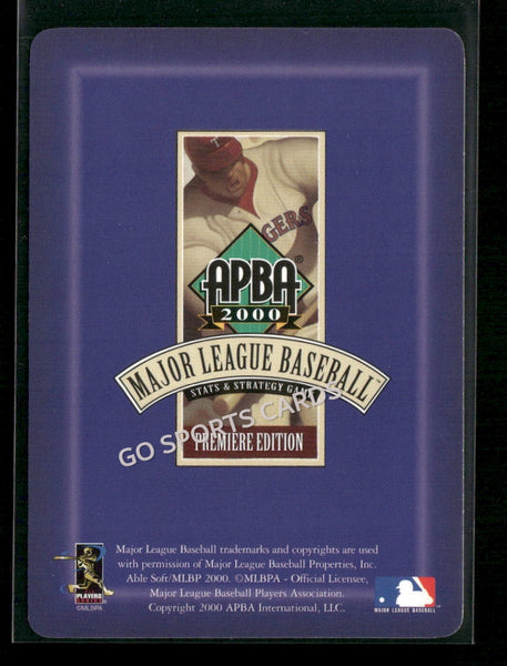 2000 APBA MLB Premiere Edition Armando Rios