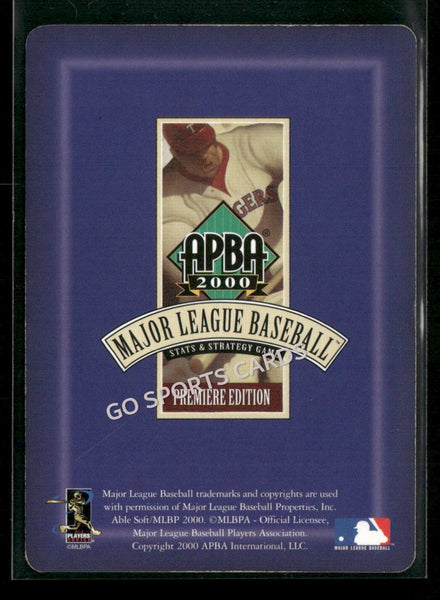 2000 APBA MLB Premiere Edition Jeff Bagwell