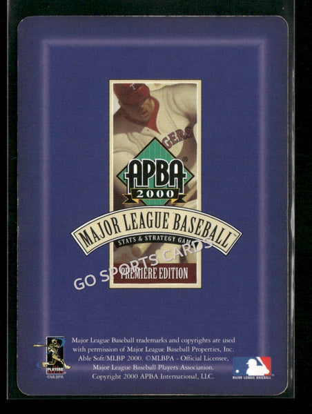2000 APBA MLB Premiere Edition Craig Biggio