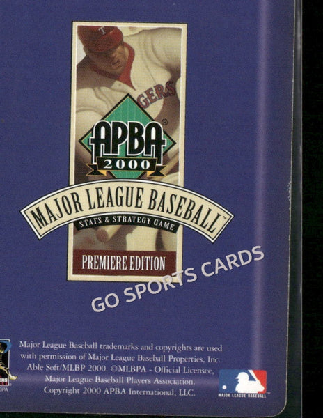 2000 APBA MLB Premiere Edition Mike Hampton
