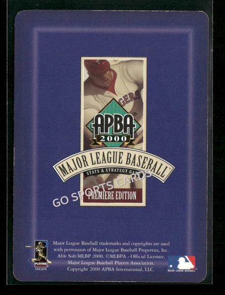 2000 APBA MLB Premiere Edition Steve Finley