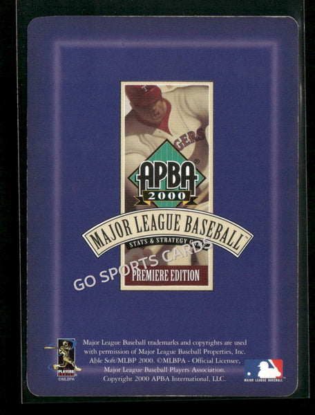 2000 APBA MLB Premiere Edition Bernard Gilkey