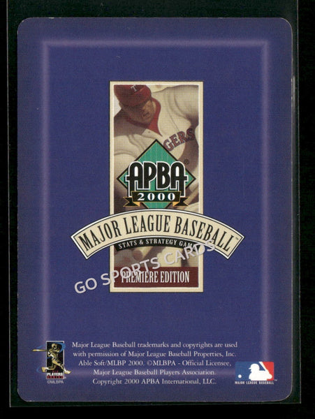 2000 APBA MLB Premiere Edition Matt Mantei