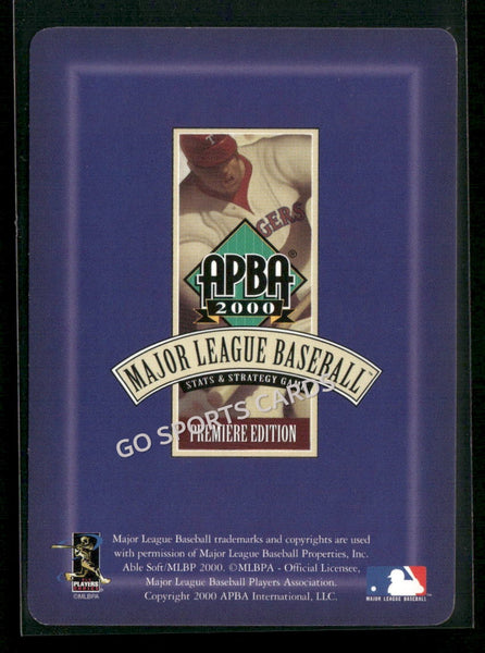 2000 APBA MLB Premiere Edition Darren Bragg