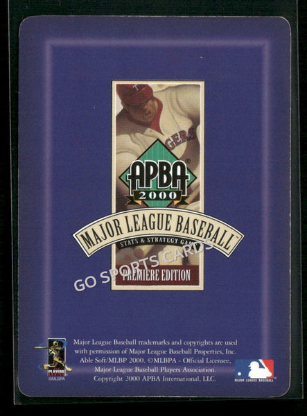 2000 APBA MLB Premiere Edition Eli Marrero