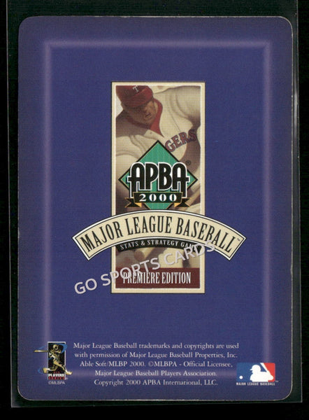 2000 APBA MLB Premiere Edition Mark Big Mac McGwire