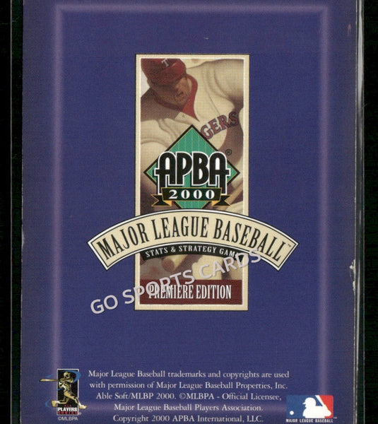 2000 APBA MLB Premiere Edition Fernando Tatis Jr