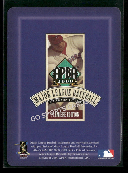 2000 APBA MLB Premiere Edition Marlon Anderson