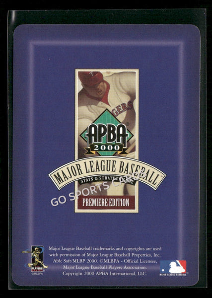 2000 APBA MLB Premiere Edition Scott Rolen