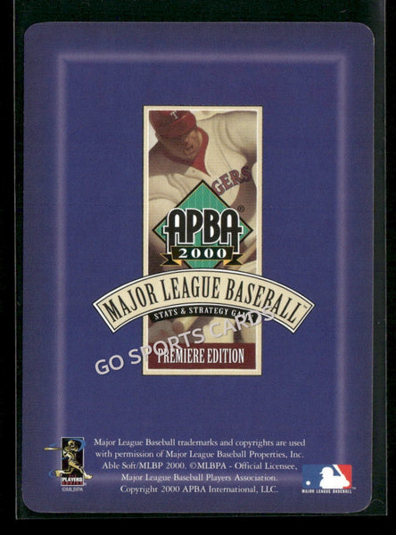 2000 APBA MLB Premiere Edition Brian Giles