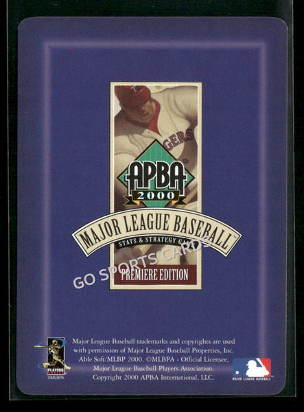 2000 APBA MLB Premiere Edition Jason Kendall