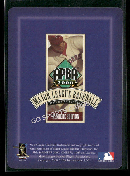 2000 APBA MLB Premiere Edition Kevin Stacey Young