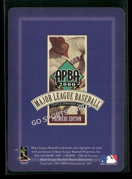 2000 APBA MLB Premiere Edition Tony Gwynn