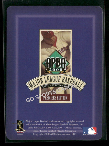 2000 APBA MLB Premiere Edition Dave Magadan