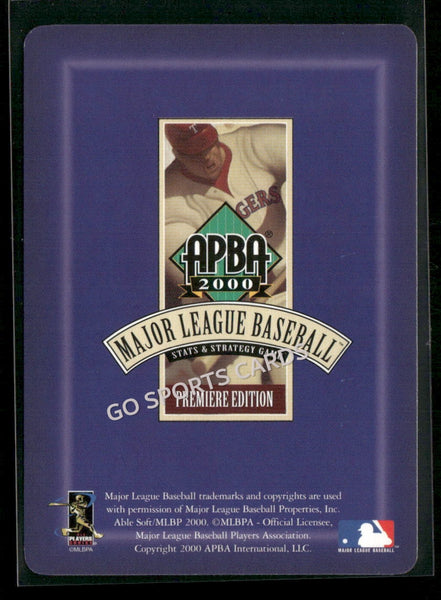 2000 APBA MLB Premiere Edition Daniel Rambo Miceli