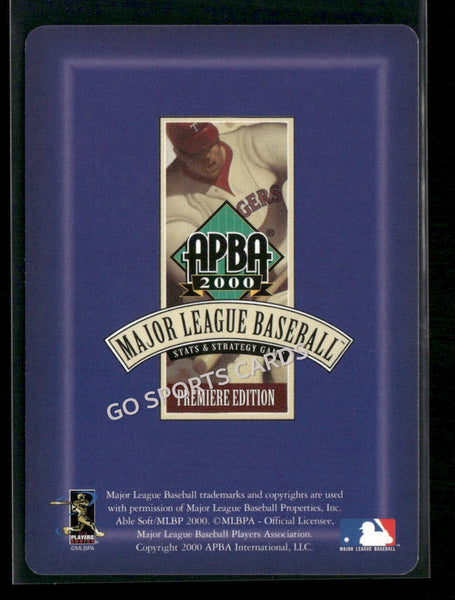2000 APBA MLB Premiere Edition Ryan Scott Dempster