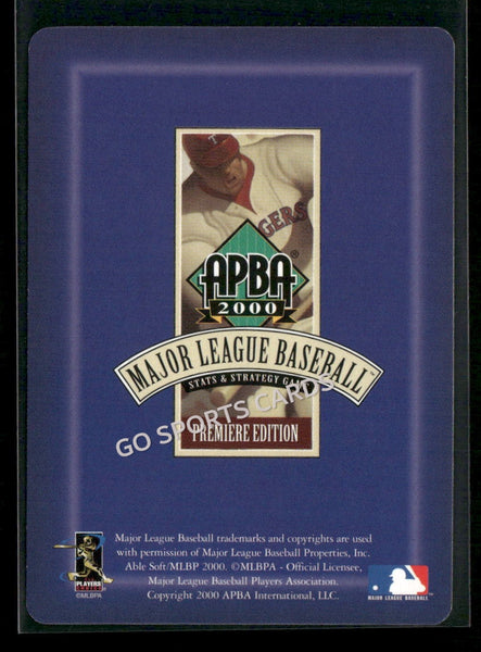 2000 APBA MLB Premiere Edition Cliff Floyd