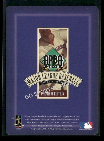 2000 APBA MLB Premiere Edition Mark Kotsay
