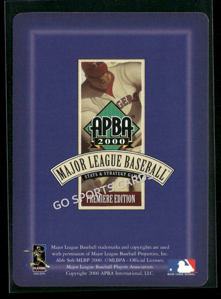 2000 APBA MLB Premiere Edition Adrian Beltre