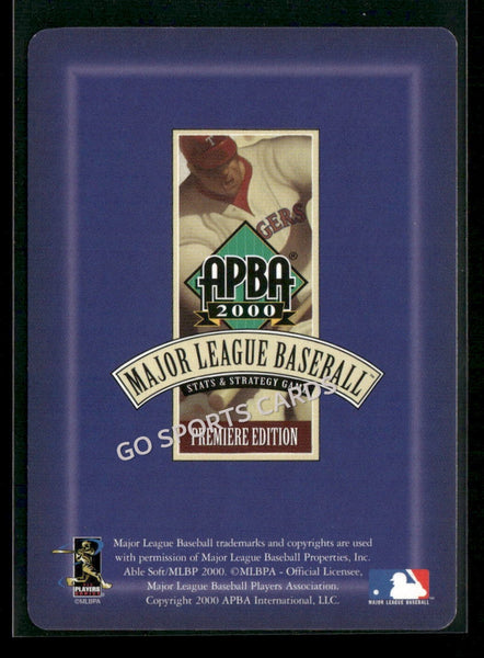 2000 APBA MLB Premiere Edition Kevin Brown