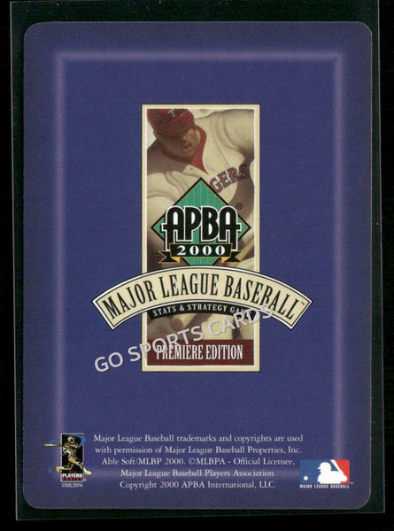 2000 APBA MLB Premiere Edition Darren Dreifort