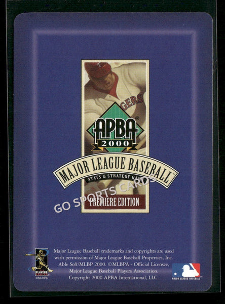 2000 APBA MLB Premiere Edition Mark James Grudzielanek