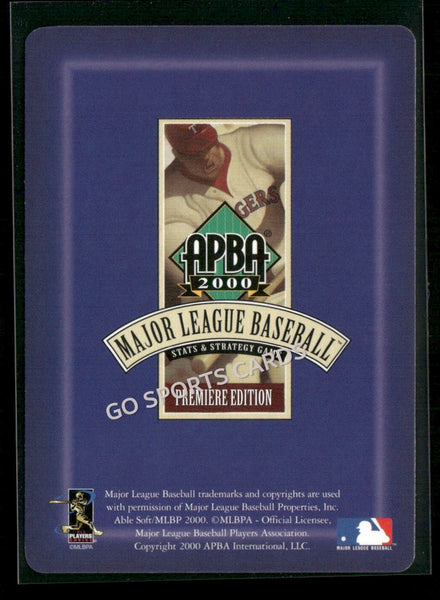 2000 APBA MLB Premiere Edition Todd Hundley