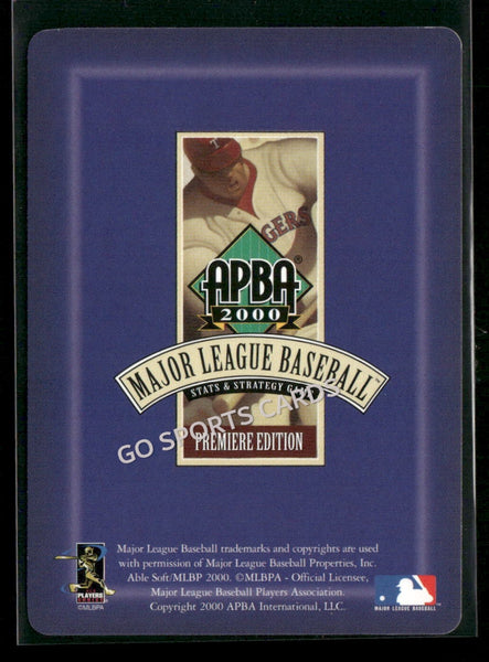 2000 APBA MLB Premiere Edition Onan Kainoa Satoshi Masaoka