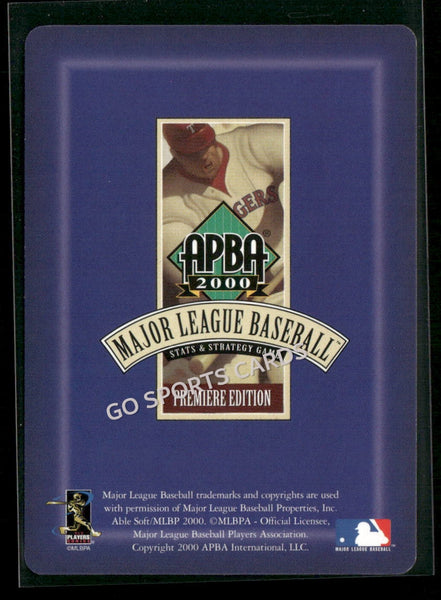 2000 APBA MLB Premiere Edition Jeff Cirillo
