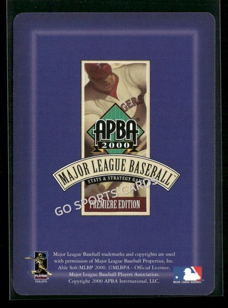 2000 APBA MLB Premiere Edition Marquis Grissom