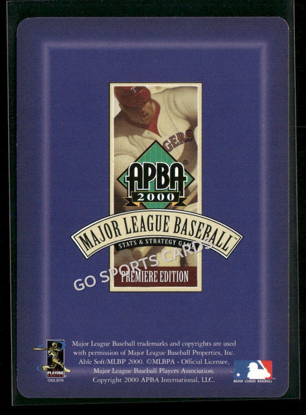 2000 APBA MLB Premiere Edition Mike Myers