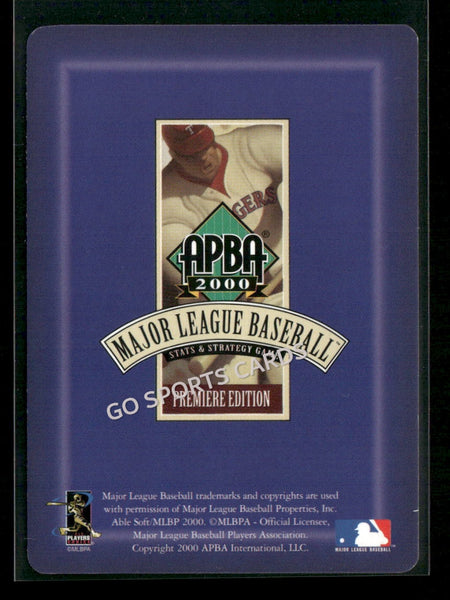 2000 APBA MLB Premiere Edition Michael Barrett