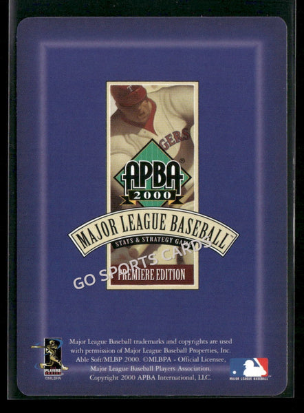 2000 APBA MLB Premiere Edition Geoff Blum