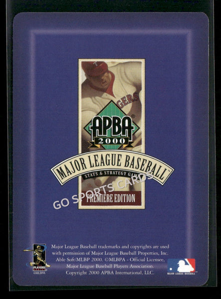 2000 APBA MLB Premiere Edition Vladimir Guerrero