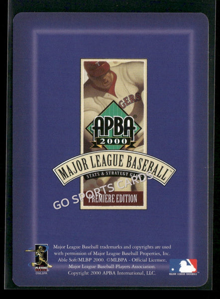 2000 APBA MLB Premiere Edition Mike Mordecai