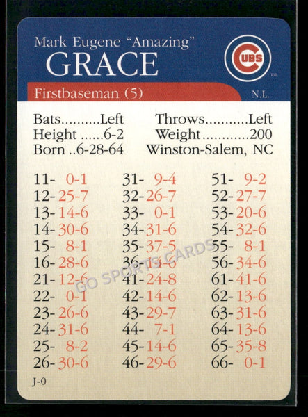 2000 APBA MLB Premiere Edition Mark Grace