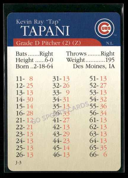 2000 APBA MLB Premiere Edition Kevin Tapani