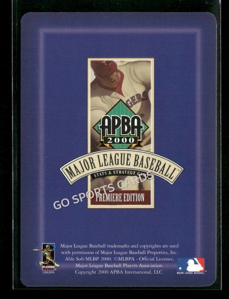 2000 APBA MLB Premiere Edition Neftali Perez