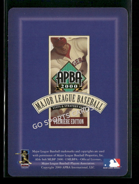 2000 APBA MLB Premiere Edition Larry Walker