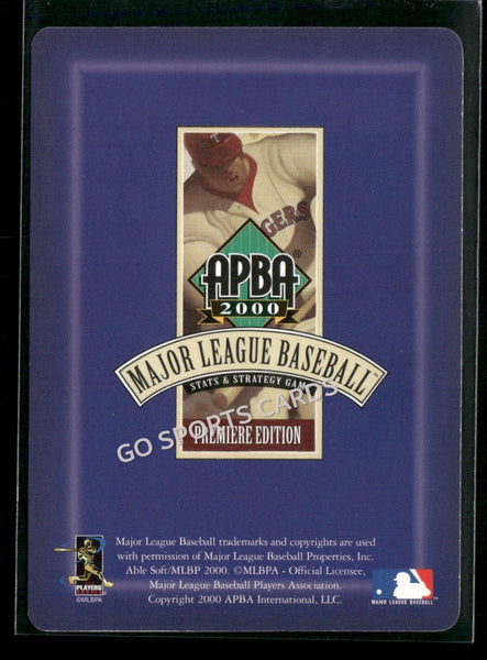 2000 APBA MLB Premiere Edition Andy Gabriel