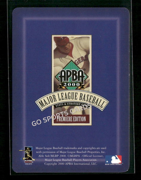 2000 APBA MLB Premiere Edition Brett Tomko