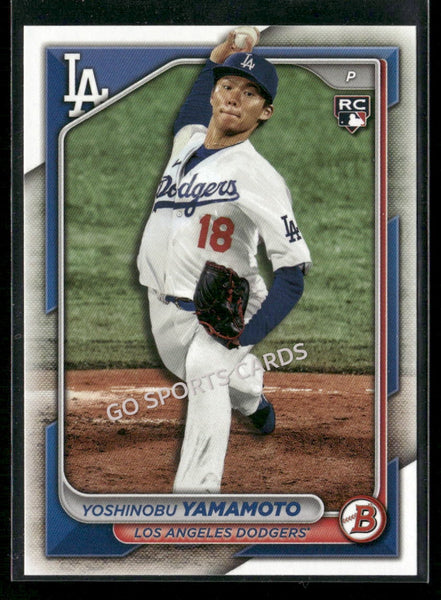 2024 Bowman Yoshinobu Yamamoto #36 Rookie