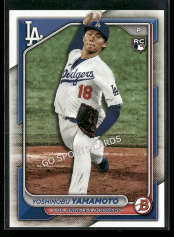 2024 Bowman Yoshinobu Yamamoto #36 Rookie