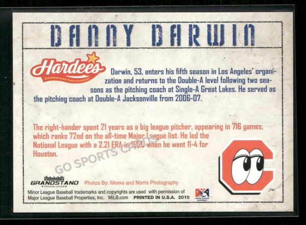 2010 Chattanooga Lookouts Danny Darwin
