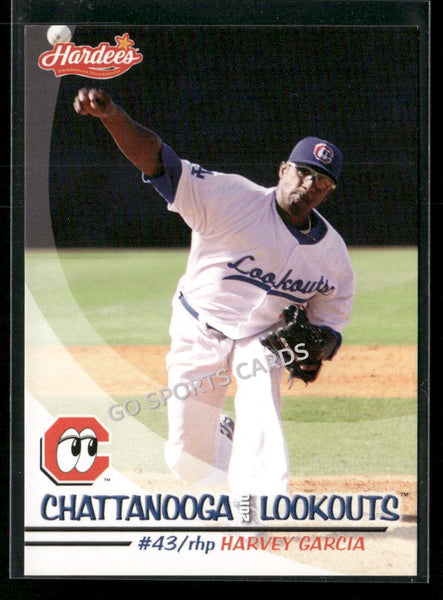 2010 Chattanooga Lookouts Harvey Garcia